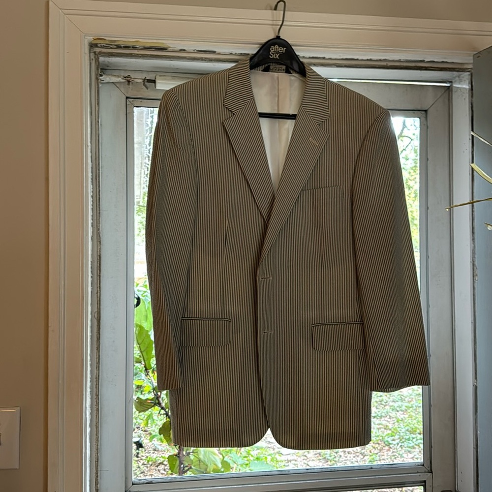 Men's Searsucker suit Jacket